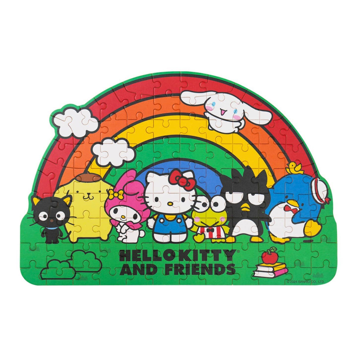 Hands Craft Puzzles > Jigsaw Puzzles Hello Kitty: Wooden Jigsaw Puzzle - Hello Kitty Rainbow 810101581069 JPZ102