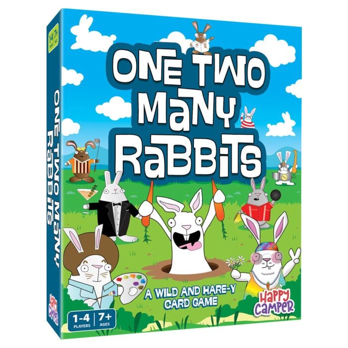 Happy Camper Games Board Games > Small Box Games One Two Many Rabbits 860010873038 HCM2003