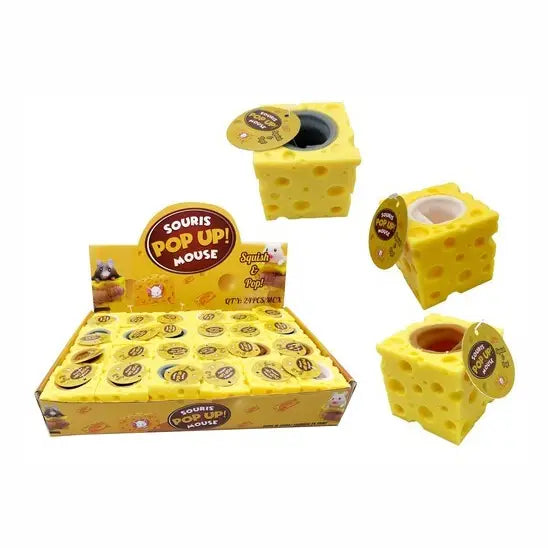 Hardee Toys > Fidget Toys Hardee:Pop-Up Mouse Fidget Toy 064049354463 NV3446