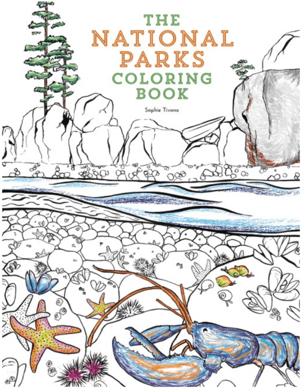 Harper Design Books > Coloring Books National Parks Coloring Book - Paperback 9780062560018 MC-26843