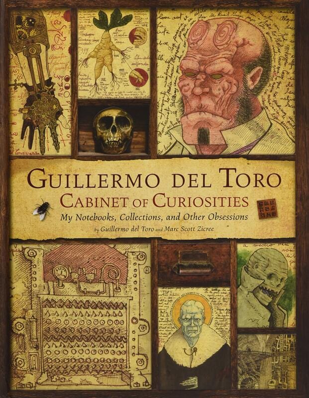 Harper Design Books > Film & Music > Film Guillermo del Toro Cabinet of Curiosities: My Notebooks, Collections, and Other Obsessions - Book 9780062082848 MC-25966