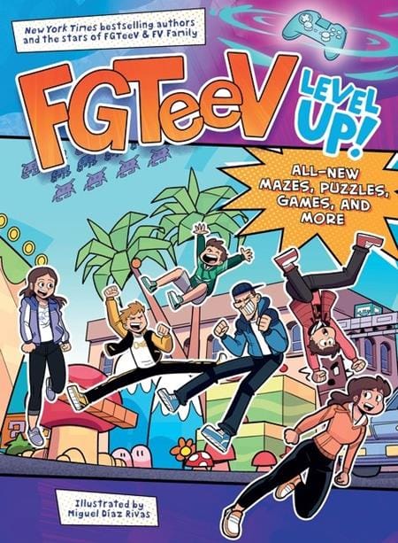 HarperCollins Graphic Novel FGTEEV TP LEVEL UP 9780063498945 0526HC0898