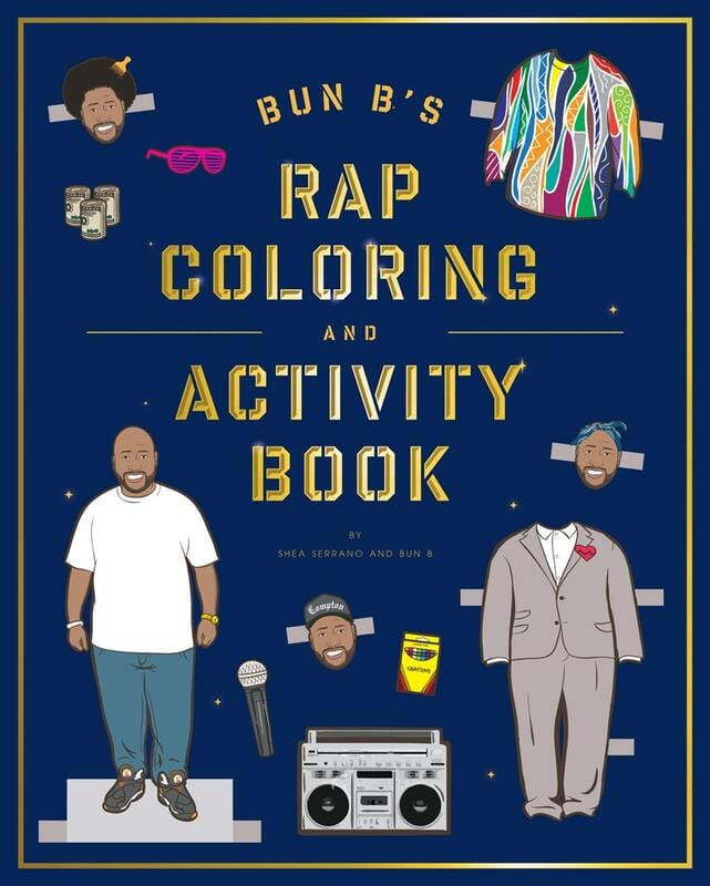 Harry N. Abrams Books > Coloring Books Bun B's Rap Coloring and Activity Book - Paperback 9781419710414 MC-25173