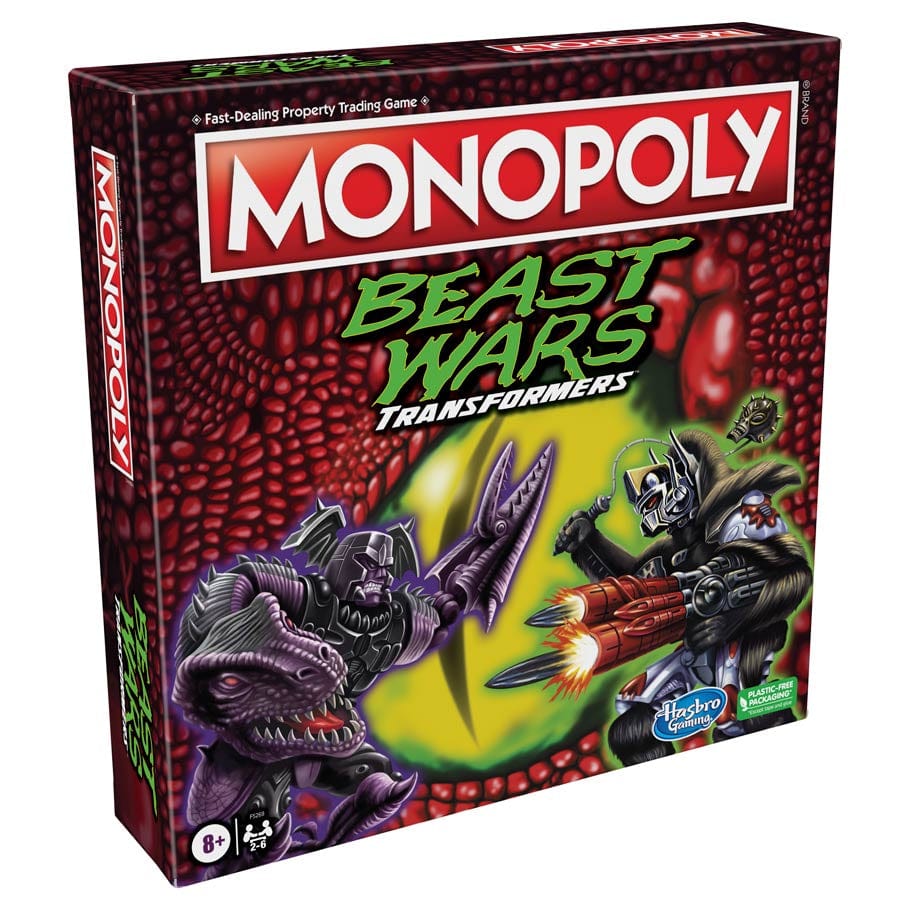 Hasbro Board Games > Large Box Games Monopoly: Transformers Beast Wars Collector's Edition 195166190150 HSBF5269