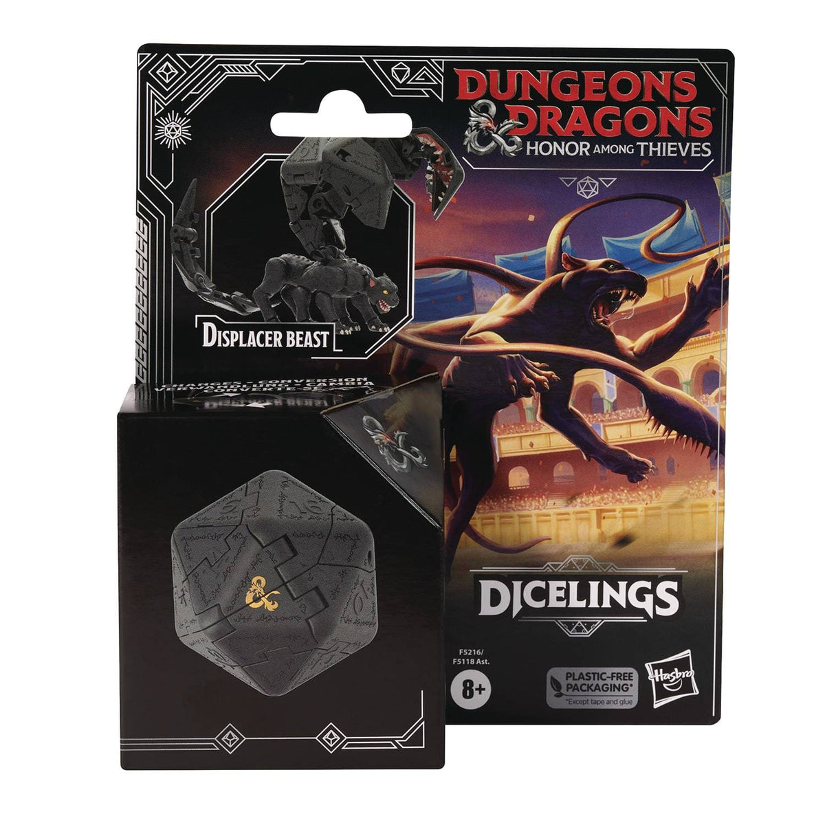 Hasbro Toy Group Toys > Action Figures > Other Action Figures Hasbro: Dungeons & Dragons - Dicelings, Displacer Beast (Honor Among Thieves) 5010994202453 JAN238383