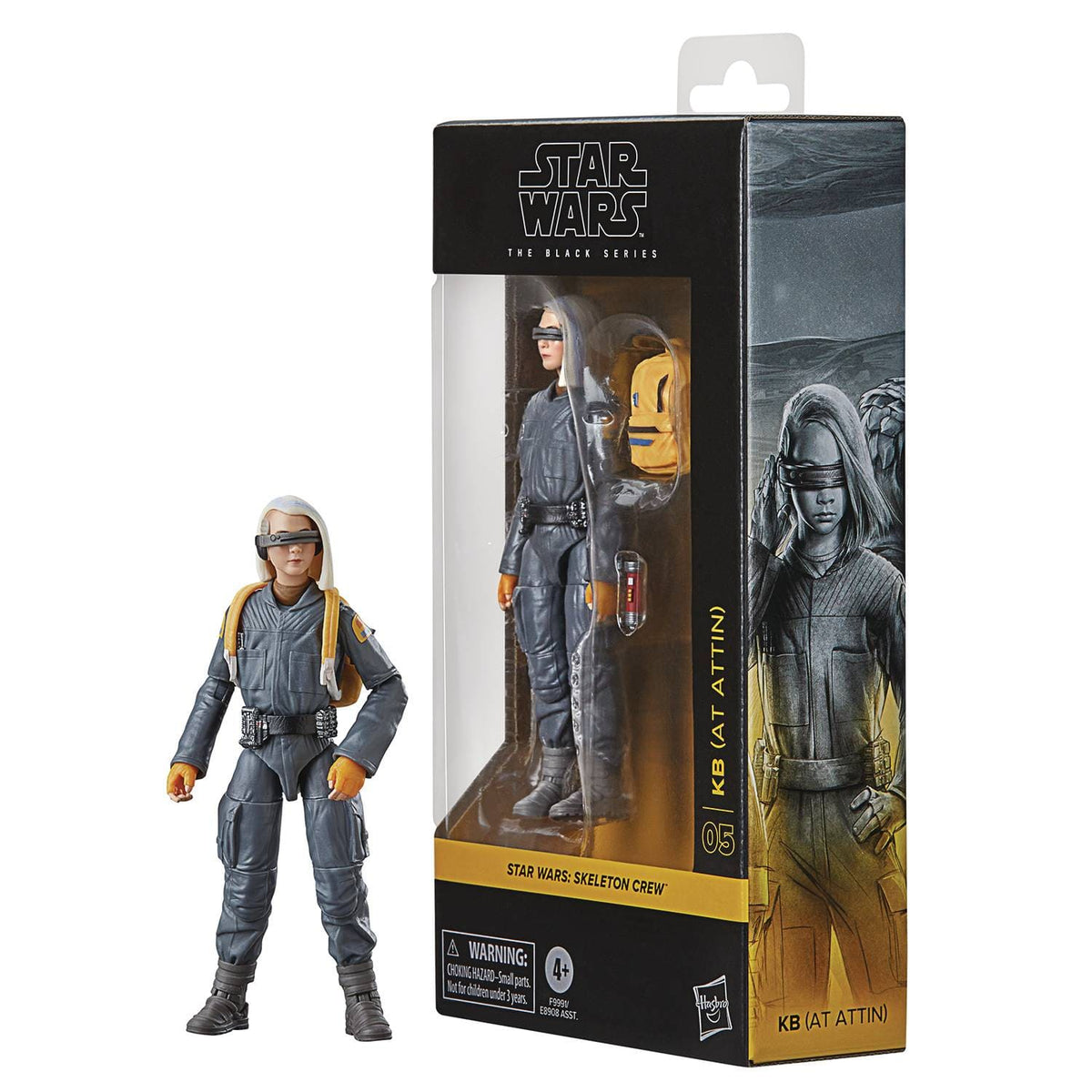 Hasbro Toy Group Toys > Action Figures > Star Wars Black Series Hasbro: Star Wars Black Series - KB (Skeleton Crew) 5010996274946 SEP248423