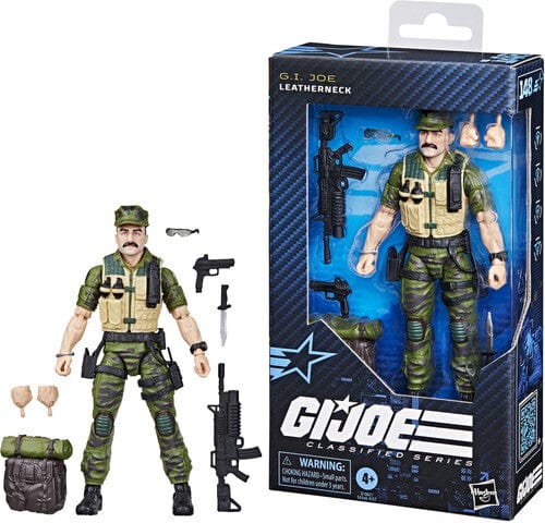 Hasbro Toys > Action Figures > Animation HASBRO COLLECTIBLES: GI JOE CLASSIFIED - #148 LEATHERNECK ACTION FIGURE 5010996290434 HSBOG1067