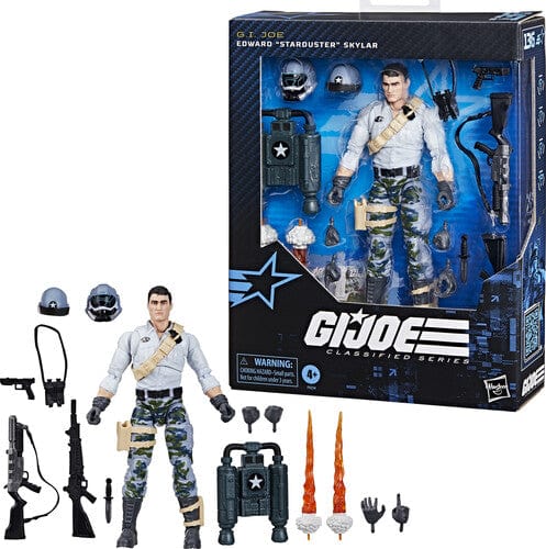 Hasbro Toys > Action Figures > Animation HASBRO COLLECTIBLES: GI JOE CLASSIFIED SERIES - #136 EDWARD "STARDUSTER" SKYLAR ACTION FIGURE 5010996231246 HSBOF9254