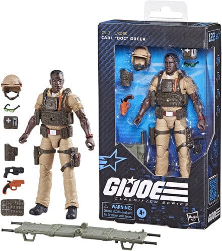 Hasbro Toys > Action Figures > Animation HASBRO COLLECTIBLES: GI JOE - CLASSIFIED SERIES - CARL "DOC" GREER #122 ACTION FIGURE 5010996234247 HSBOF9858