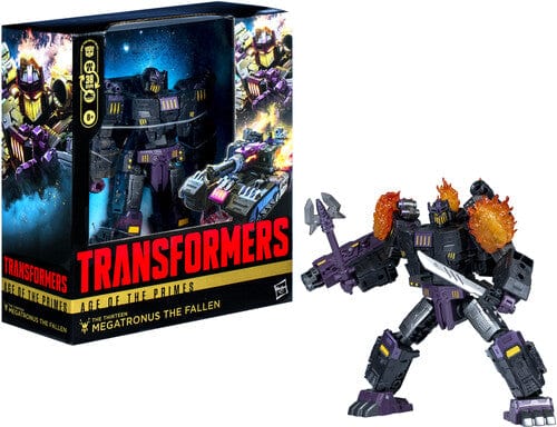Hasbro Toys > Action Figures > Animation HASBRO COLLECTIBLES: TRANSFORMERS - AGE OF PRIMES - LEADER CLASS THE THIRTEEN - MEGATRONUS THE FALLEN ACTION FIGURE 5010996299499 HSBOG0486