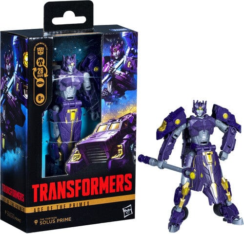 Hasbro Toys > Action Figures > Animation HASBRO COLLETIBLES: TRANSFORMERS - AGE OF PRIMES - DELUXE CLASS THE THIRTEEN SOLUS PRIME ACTION FIGURE 5010996285430 HSBOG1022