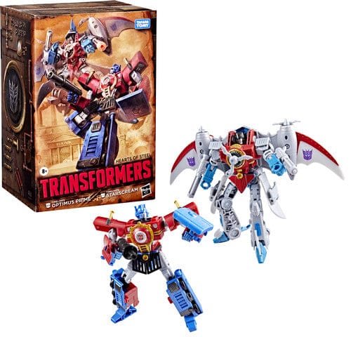 Hasbro Toys > Action Figures > Animation Hasbro: Transformers - Optimus Prime & Starscream (Cosmic Edition) 5010996322937 HSBOG1095