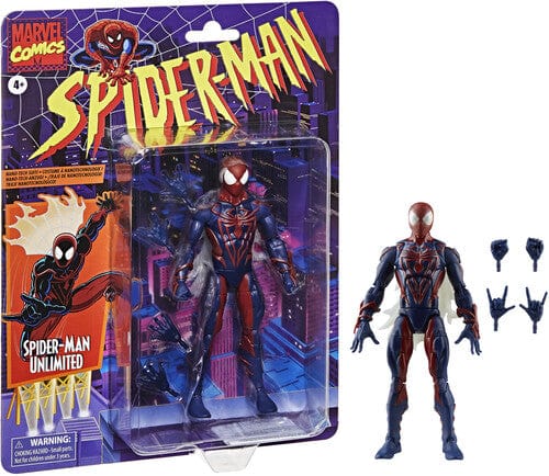 Hasbro Toys > Action Figures > Marvel Legends HASBRO COLLECTIBLES: MARVEL LEGENDS - SPIDER MAN RETRO COMICS - MARVELS SPIDER MAN UNLIITED ACTION FIGURE 5010996282699 HSBOG0785