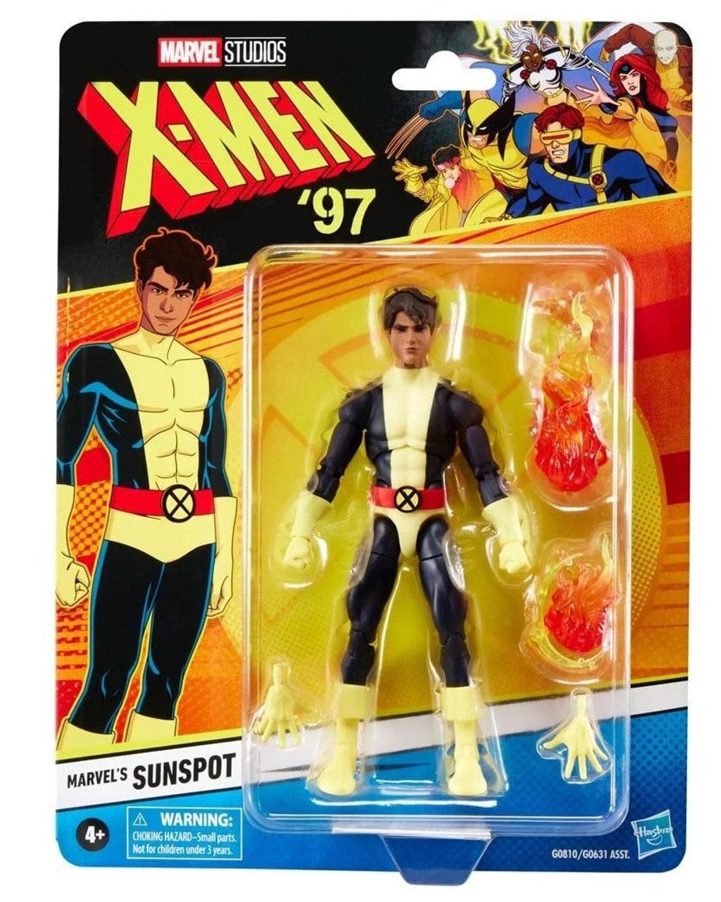 Hasbro Toys > Action Figures > Marvel Legends Hasbro Collectibles - X-Men '97 - Marvel Legends - Marvel's Sunspot Action Figure 5010996328212 HSBOG0810