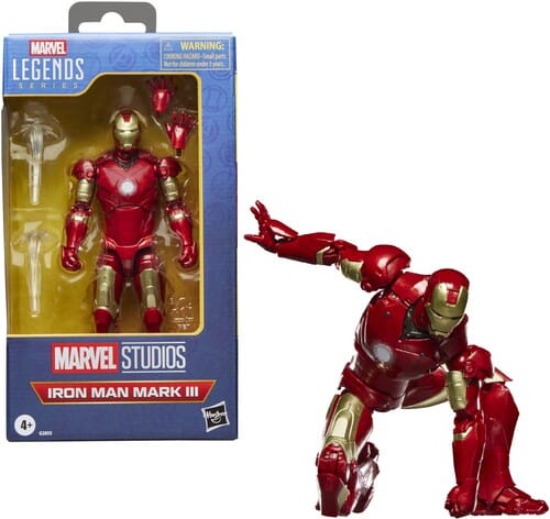 Hasbro Toys > Action Figures > Marvel Legends Hasbro: Marvel Legends - Iron Man Mark III (Iron Man Movie) 5010996356529 HSBOG2055