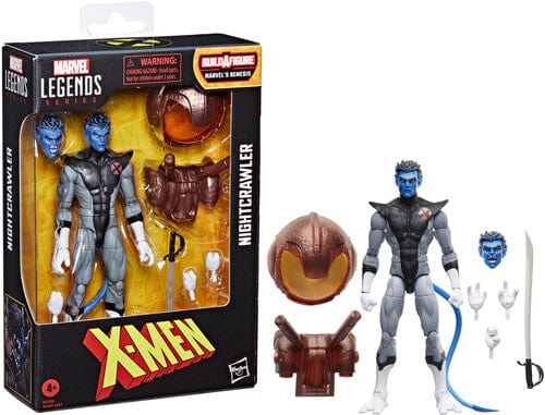 Hasbro Toys > Action Figures > Marvel Legends Hasbro: Marvel Legends - Nightcrawler w/ Nemesis BAF Piece (Uncanny X-Force) 5010996282897 HSBOG0793