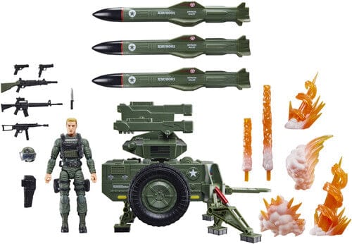 Hasbro Toys > Action Figures > Movie Hasbro: G.I. Joe - #182, Clayton “Hawk” Abernathy with M.M.S. Action Figure Set (Classified Series) 5010996320667 HSBOG1229