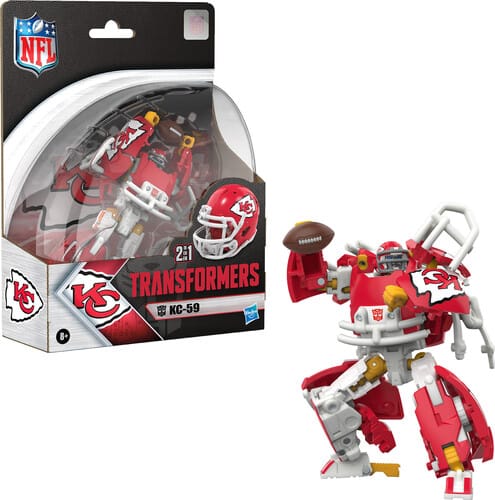 Hasbro Toys > Action Figures > Other Action Figures Hasbro: Transformers x NFL - Kansas City Chiefs (KC-59 Helmet) 5010996346483 HSBOG2336