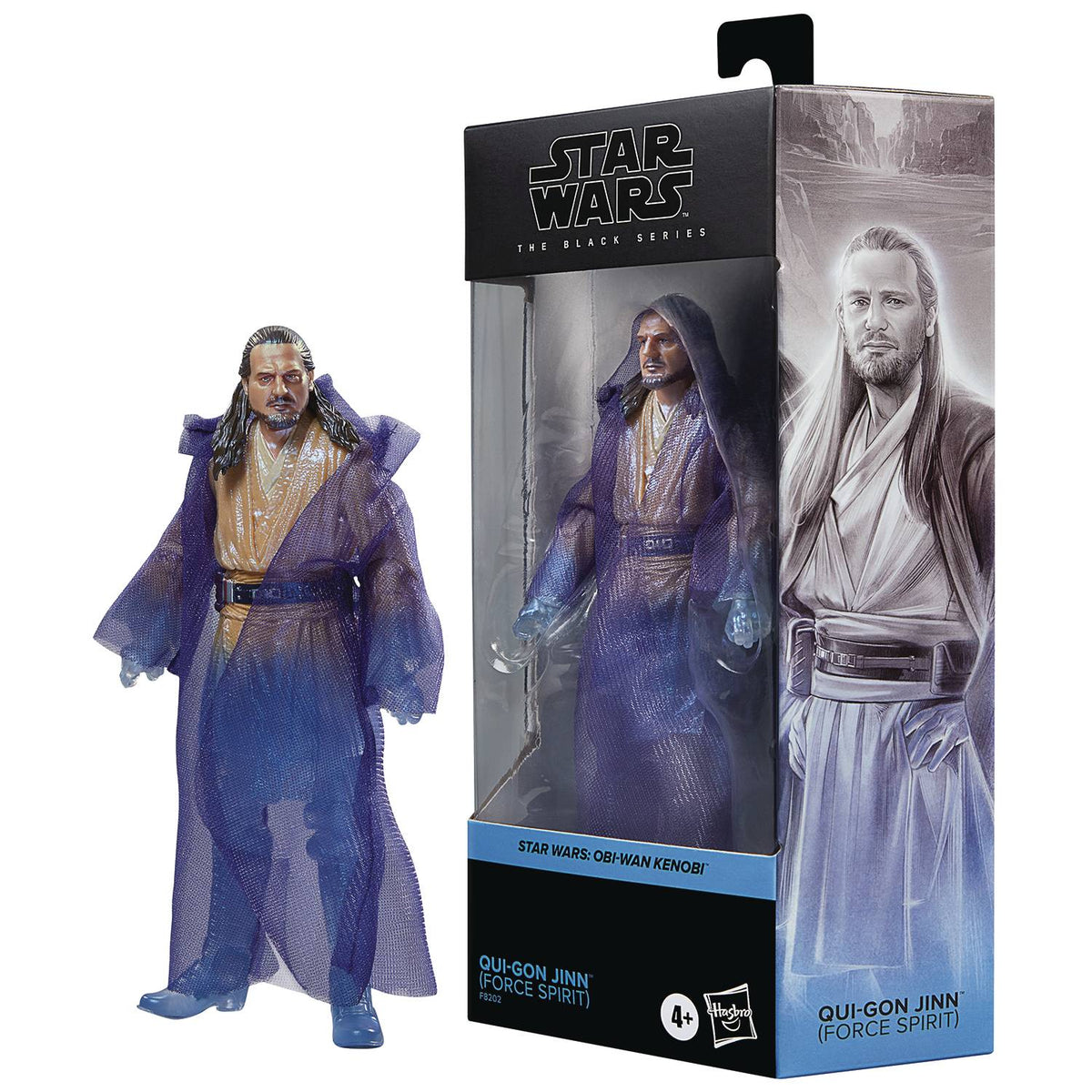 Hasbro Toys > Action Figures > Star Wars Black Series HASBRO COLLECTIBLES: STAR WARS BLACK SERIES - OBIN WAN KENOBI - QUIGON JINN FORCE SPIRIT ACTION FIGURE 5010996210425 STL347244