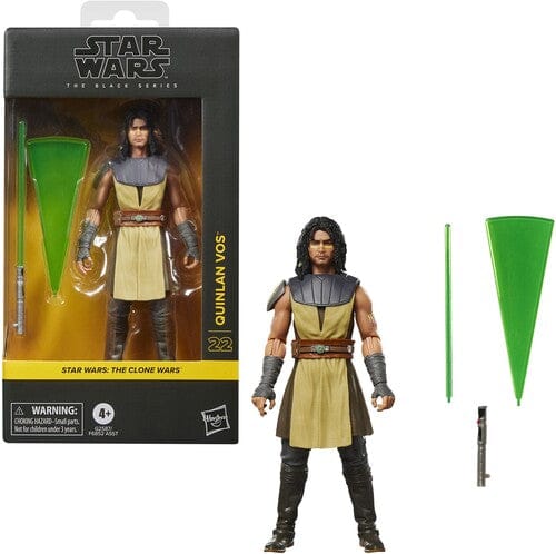 Hasbro Toys > Action Figures > Star Wars Black Series Hasbro: Star Wars Black Series - Quinlan Vos (Clone Wars) 5010996365941 HSBOG2587