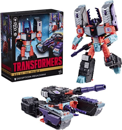 Hasbro Toys > Action Figures > Transformers Age of the Primes Hasbro: Transformers Age of the Primes - Megazarak, Leader Class 5010996372598 HSBOG2783