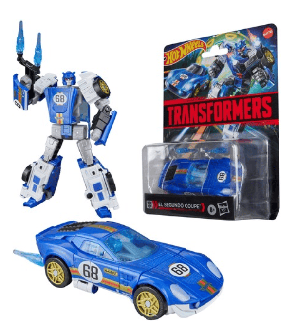 Hasbro Toys > Figures > Other Figures Transformers x Hot Wheels - El Segundo Coupe Converting 5" Figure 5010996368089 HSBOG2221