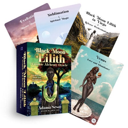 Hay House Oracle Cards Black Moon Lilith Cosmic Alchemy Oracle Deck 9781401970659 1401970656