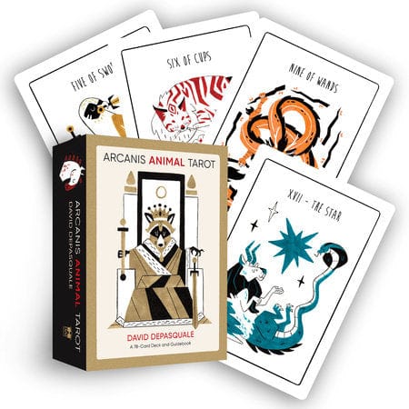 Hay House Tarot Cards Arcanis Animal Tarot Deck 9781401971595 1401971598