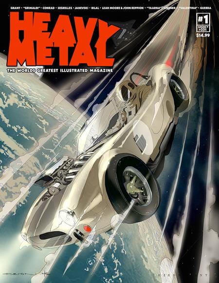 Heavy Metal Comic Books HEAVY METAL MAGAZINE #1 CVR D KERON GRANT (MR) 85007130300100141 0125MP861