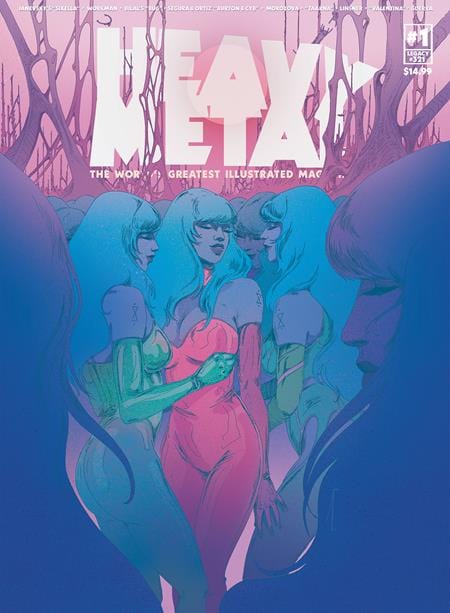 Heavy Metal Comic Books HEAVY METAL MAGAZINE #1 CVR E JANEVSKY (MR) 85007130300100151 0125MP862