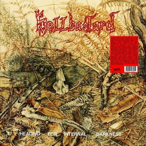 Hellbastard Music > Vinyl Records Hellbastard - Heading for Internal Darkness (Red Vinyl) 8055515235821 RDIA239.1
