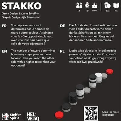 Helvetiq Board Games > Small Box Games Stakko 7640139533951 HLS0000