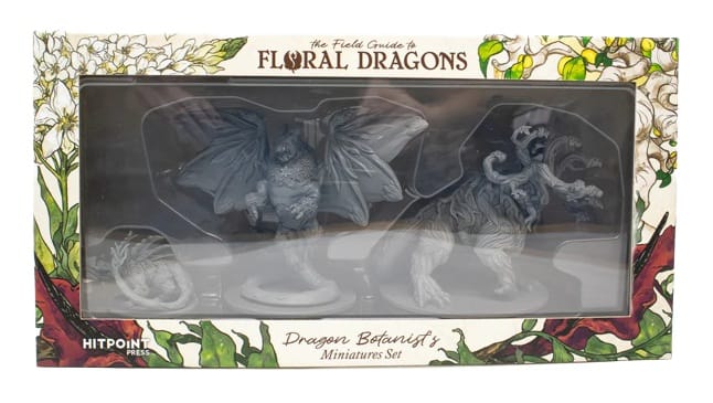 Hit Point Press Miniatures > Other Miniatures The Field Guide to Floral Dragons (5E D&D): Dragon Botanist Minis 304369865813 HPP FLD-022