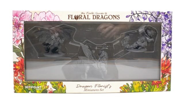 Hit Point Press Miniatures > Other Miniatures The Field Guide to Floral Dragons (5E D&D): Dragon Florist Minis 304369865806 HPP FLD-018
