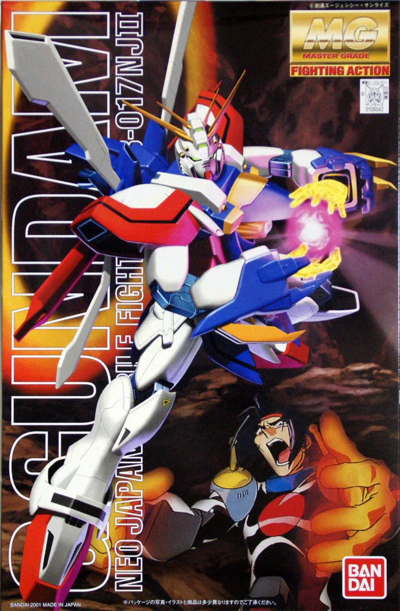 HOBBYTIME Model Kits > Gundams > Master Grade MG God Gundam G Gundam 4573102628367 BAN/106042