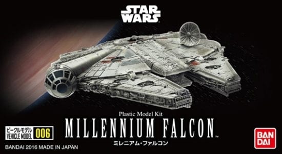 HOBBYTIME Model Kits > Gundams Star Wars Model Kit 006 Millennium Falcon 4573102641090 BSW/2322887