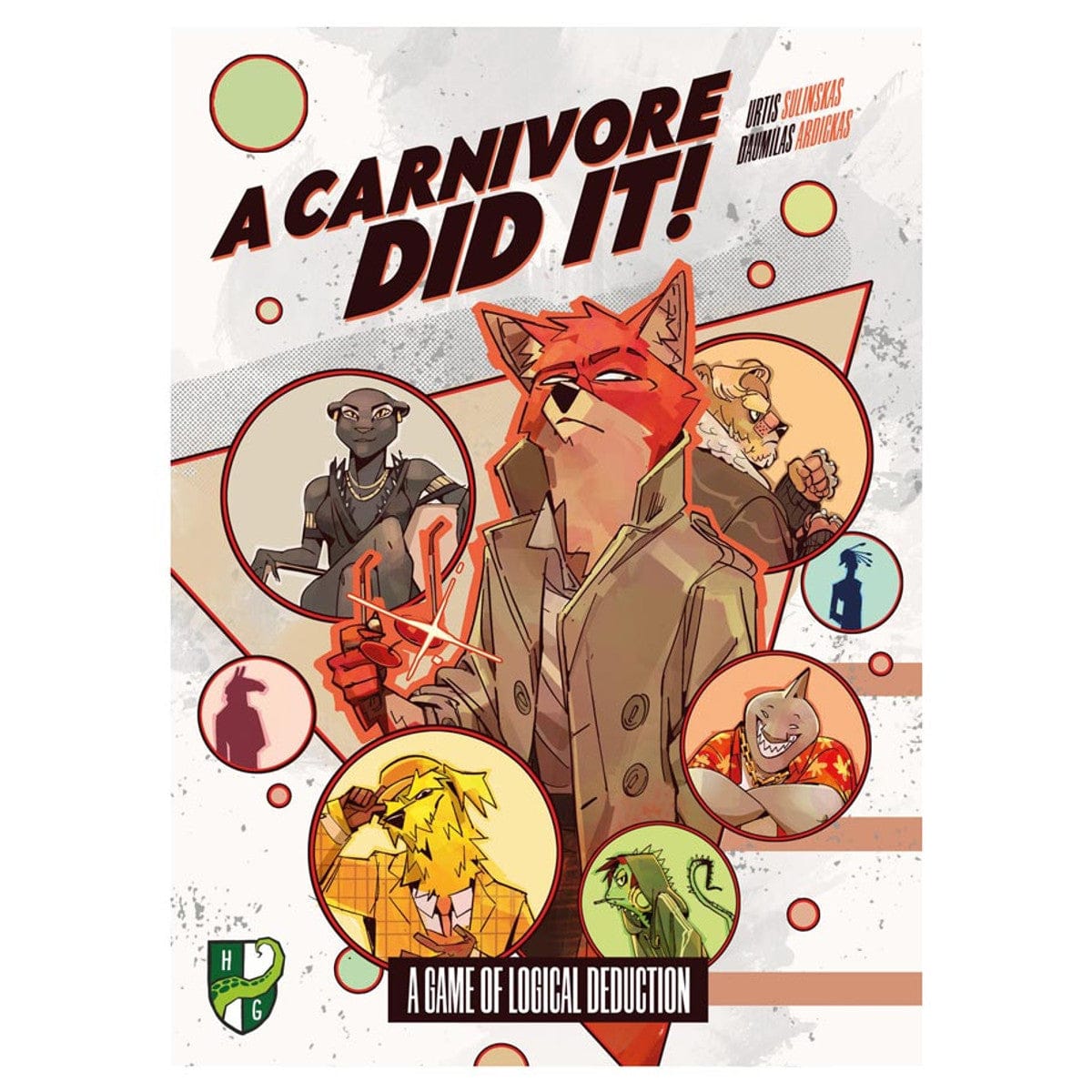 Horrible Guild Studio Board Games > Small Box Games A Carnivore Did It! 8056324762782 HG278