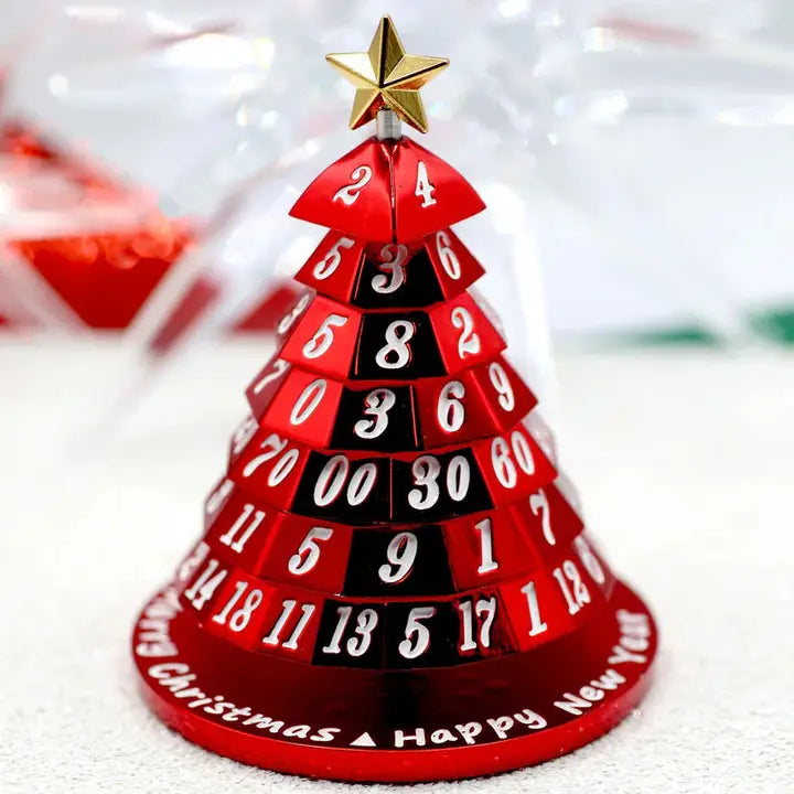 Hymgho Premium Dice Dice > Other Dice Metal Christmas Tree Dice - Candy Apple Red HY00137 HY00137