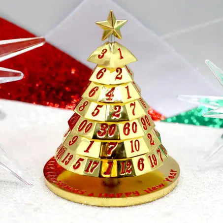 Hymgho Premium Dice Dice > Other Dice Metal Christmas Tree Dice - Gold HY00139 HY00139
