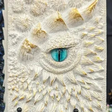 Hymgho Premium Gaming Books > Journals Dragon's Eye Journal - White HY00301 HY00301