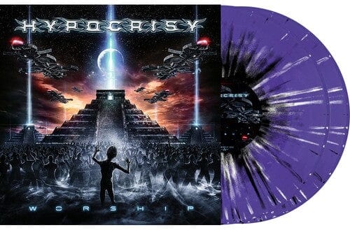 Hypocrisy Music > Vinyl Records Hypocrisy - Worship (Purple White & Black Splatter) 4065629621698 NBA62169.1