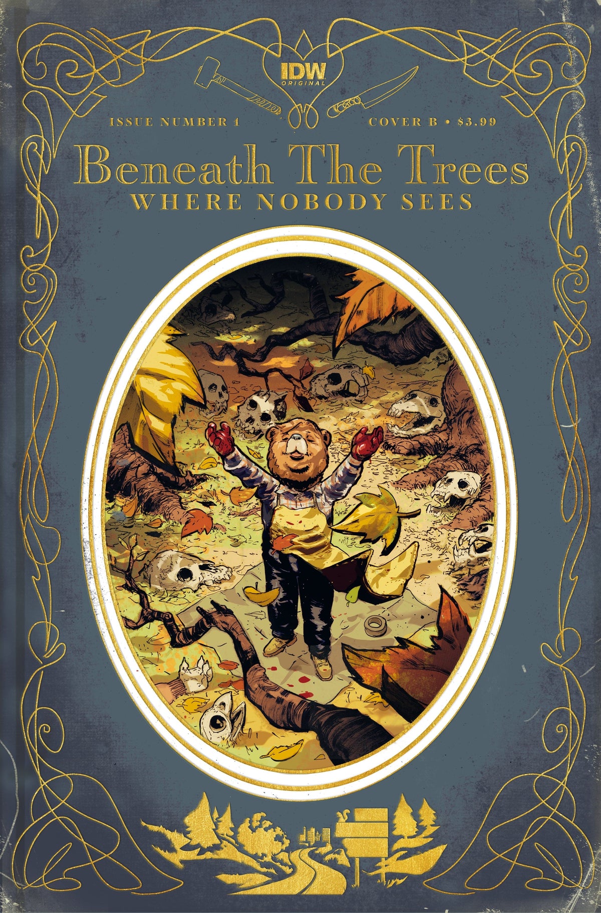 IDW Comic Books BENEATH TREES WHERE NOBODY SEES #1 CVR B ROSSMO STORYBOOK 82771403215400121 AUG231294