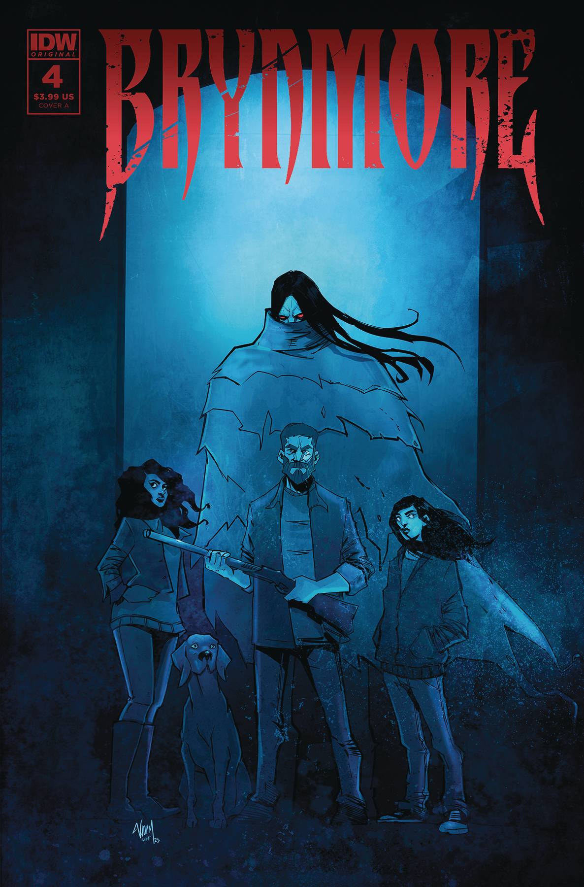IDW Comic Books BRYNMORE #4 CVR A DAMIEN WORM 82771403160700411 JUL231155