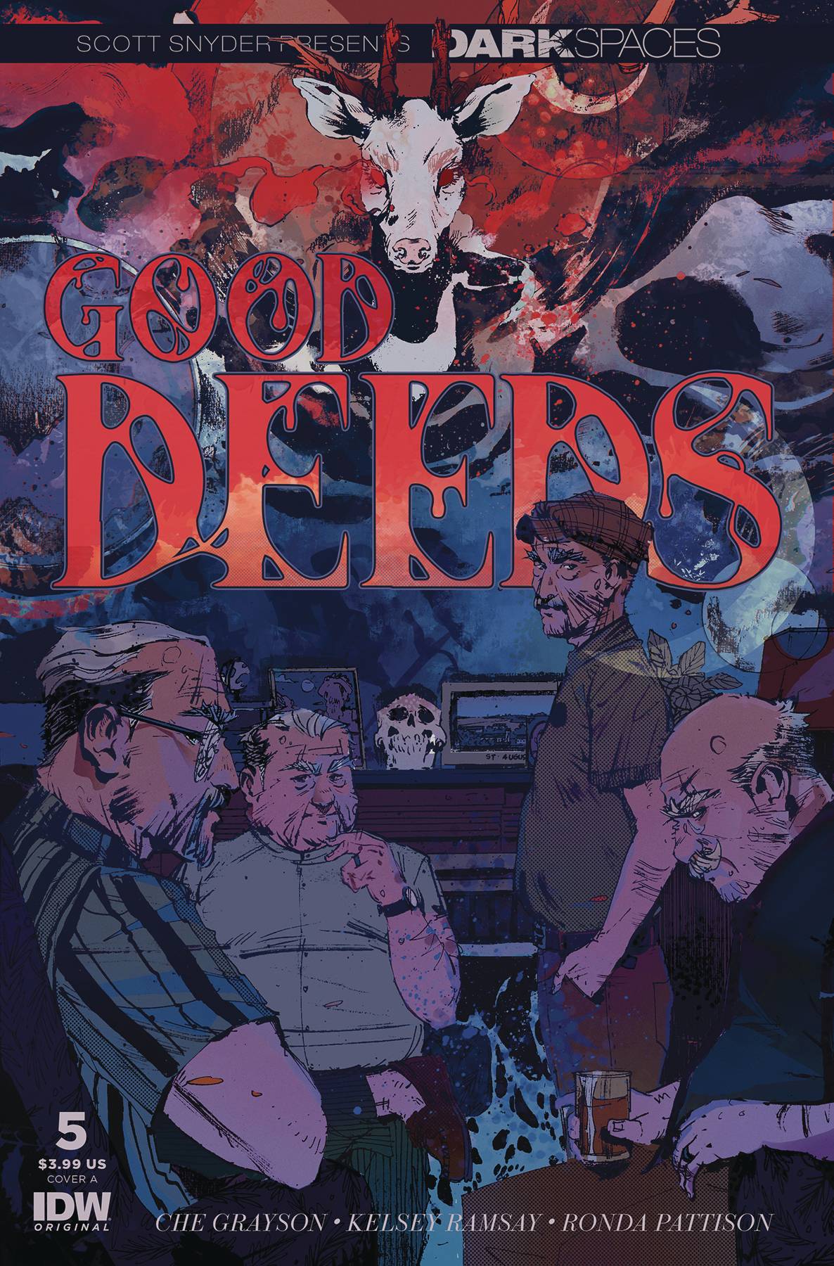 IDW Comic Books DARK SPACES GOOD DEEDS #5 CVR A RAMSAY (MR) 82771403135500511 JUL231162