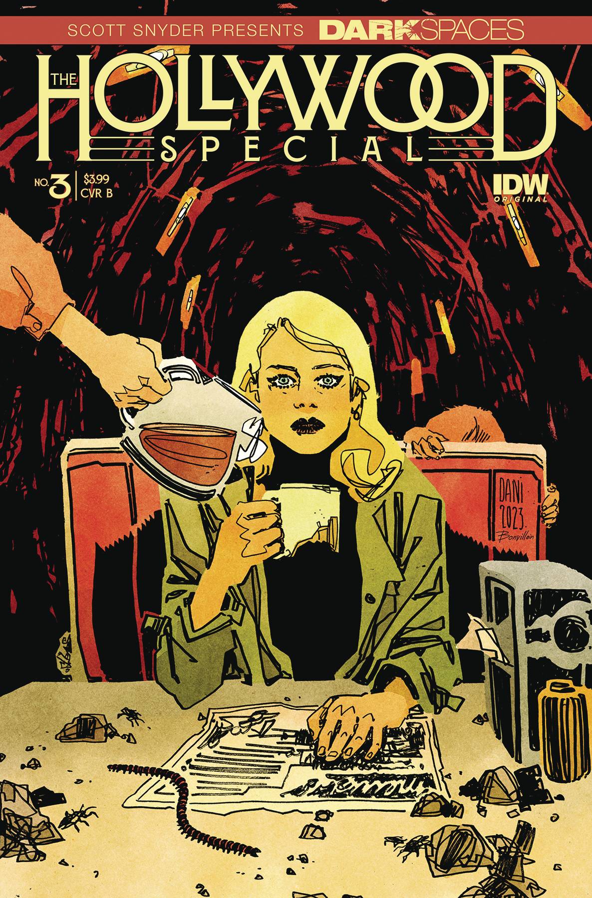 IDW Comic Books DARK SPACES HOLLYWOOD SPECIAL #3 CVR A ROE (MR) 82771403192800311 AUG231312