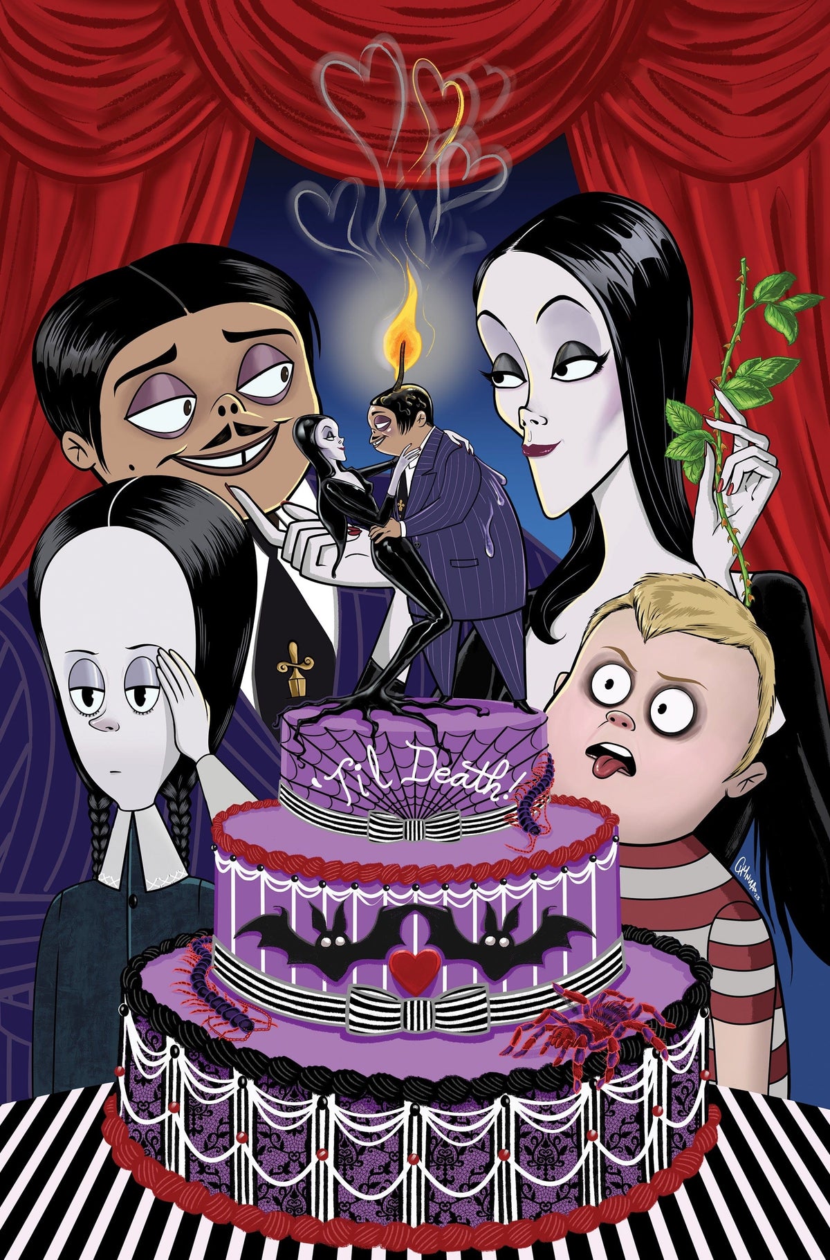 IDW Comic Books > Incentives ADDAMS FAMILY CHARLATANS WEB #1 CVR C 1:10 INCV CLUGSTON 82771403198000131 AUG231292