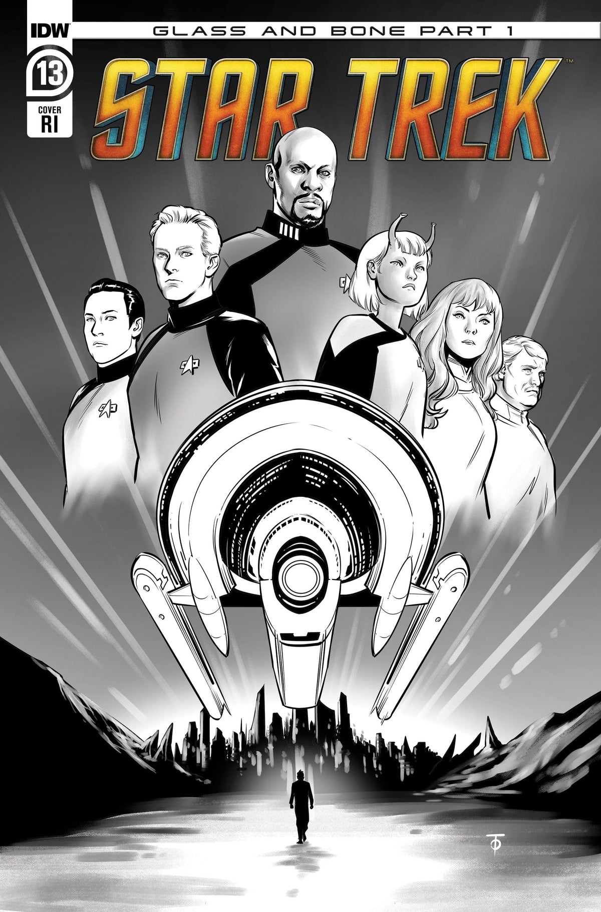 IDW Comic Books > Incentives STAR TREK #13 CVR D 1:10 INCV VAR TO 82771403084601341 AUG231385