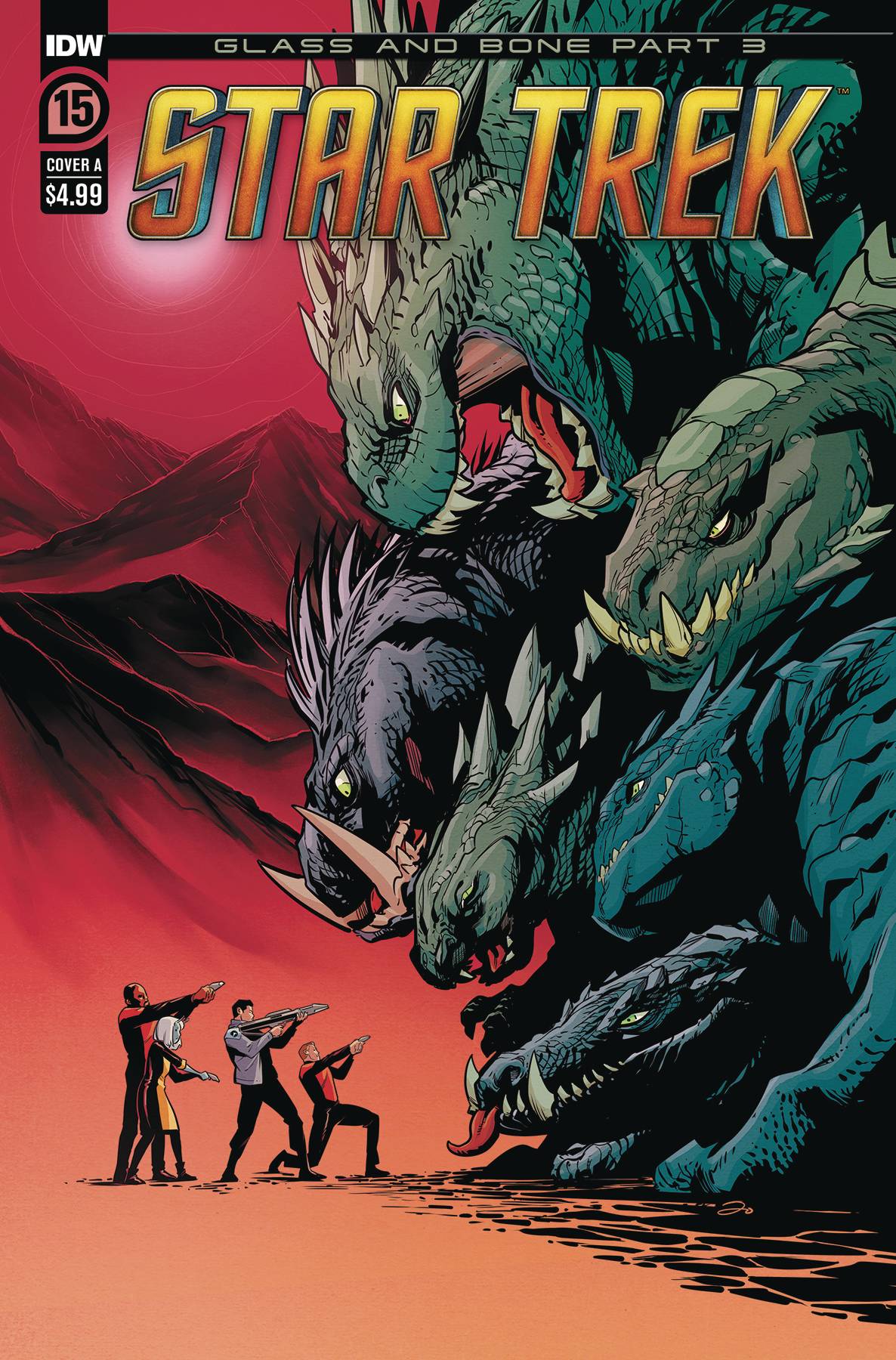 IDW Comic Books STAR TREK #15 CVR A TO 82771403084601511 OCT231331