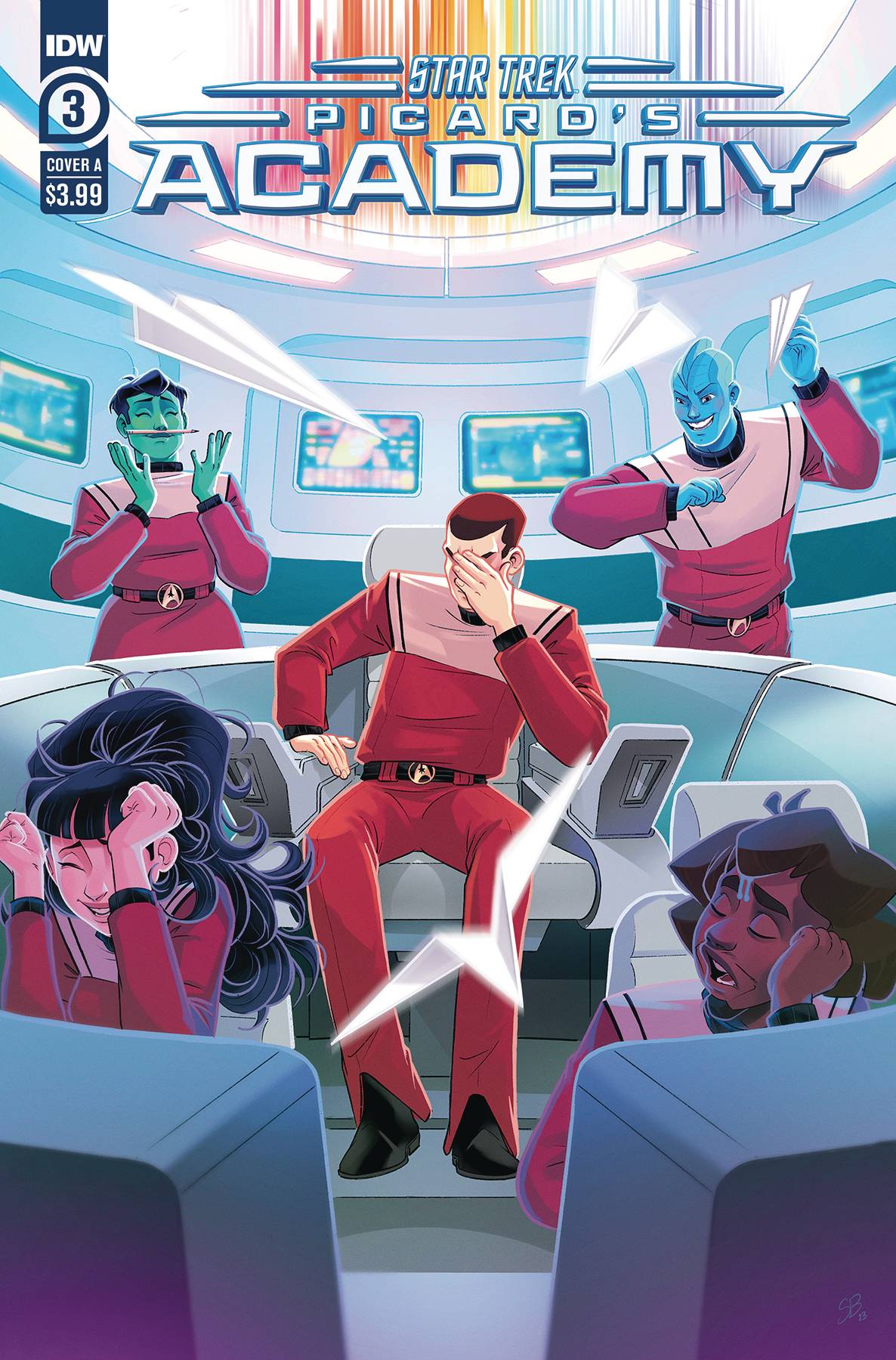 IDW Comic Books STAR TREK PICARDS ACADEMY #3 CVR A BOO 82771403203100311 SEP231287