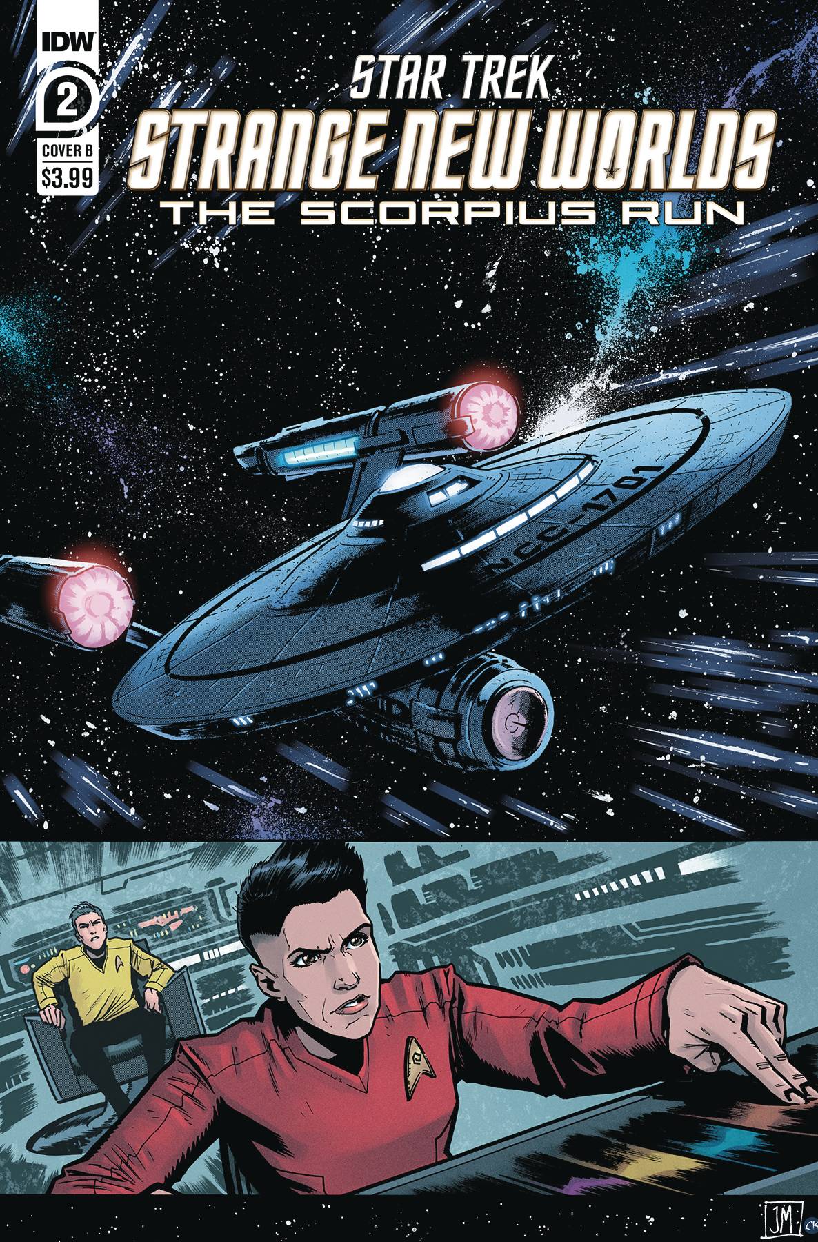 IDW Comic Books STAR TREK SNW SCORPIUS RUN #2 CVR B MASON 82771403174400221 JUL231244